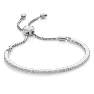 Monica Vinader Fiji Skinny Bar Diamond Bracelet